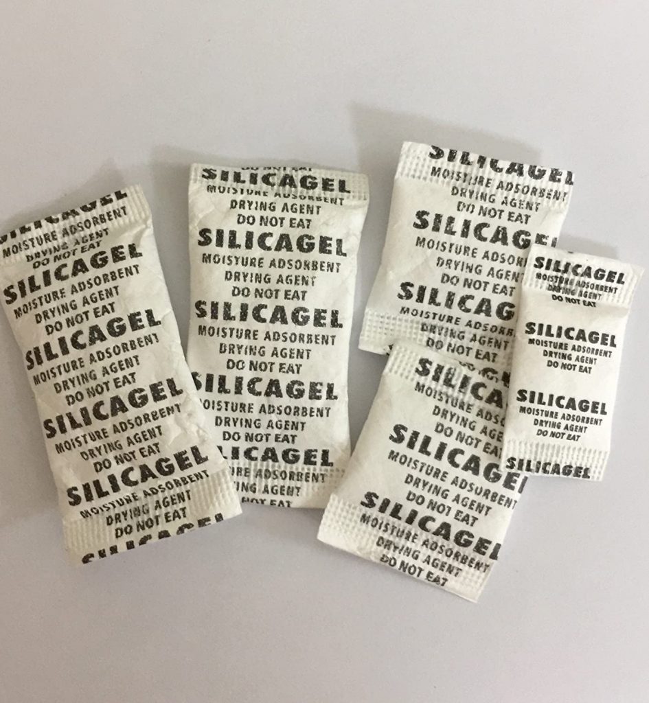 silica gel pouches