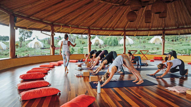 Yoga retreat