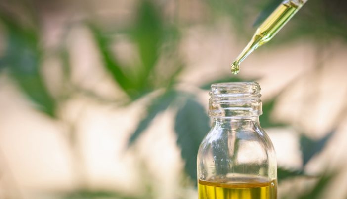 CBD Oil in home